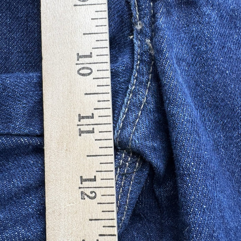 Dickies FR Carpenter Jeans Men's 34x30 Blue‎ Denim Straight Leg Workwear Utility - Picture 8 of 13